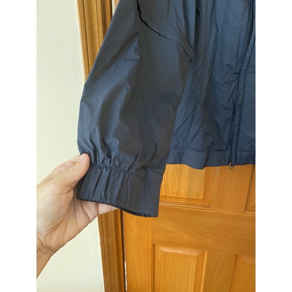 NIKE GOLF 2 In 1 Rain Wind Full Zip Removable Sleeves Men's Size Large Blue - Picture 3 of 10